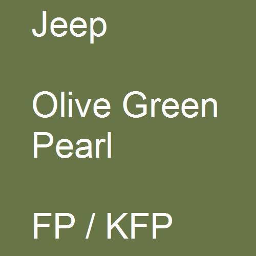 Jeep, Olive Green Pearl, FP / KFP.